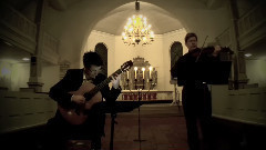 音乐短片 - Classical guitar, violin Elgar violin praise of love