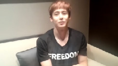 2PM,Nichkhun(2PM) - Flitto Donation Introduction by Nichkhun