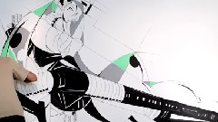 初音未来 - Live Painting
