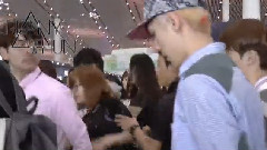 EXO - 中韩歌会首都机场接机