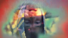 Firework Spraying Moon