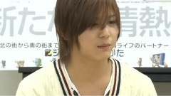知念侑李,Hey! Say! JUMP - Mezamashi TV YC排球应援 10/12/06