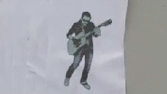 MysteryGuitarMan - 1200 Street Stickers