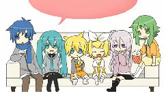 初音未来,镜音双子,gumi,VOCALOID家族 - アニメ風ショート PV集