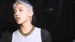 G-Dragon(BigBang) - Mnet Wide News.MCD Behind GD Cut
