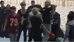 EXO,EXO-M - 南京彩排退场