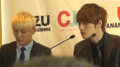J.Y.J - 秘鲁利马演唱会记者发布会
