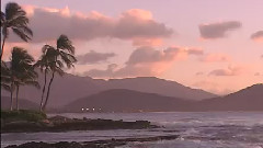 音乐短片,风景,轻音乐 - 大自然风光之 晚霞与海浪