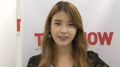 IU - SBS The Show IU Talk Cut