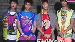 SHINee - 日本出道问候