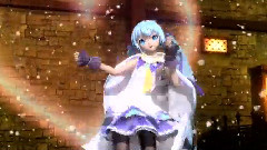 VOCALOID家族,初音未来 - 金の聖夜霜雪に朽ちて