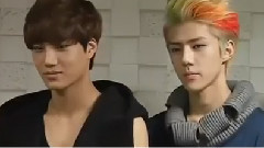 EXO,EXO-K,EXO-M - Show Champion EXO Interview 中文字幕