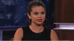 Selena Gomez - Jimmy Kimmel Live 采访