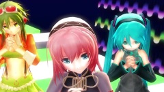 初音未来,巡音流歌,gumi,VOCALOID家族 - ハイファイレイヴァー