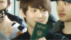 EXO-K,SUHO(EXO) - 仁川机场入境