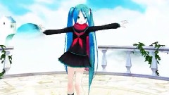 初音未来 - 雪,无音,窓辺にて