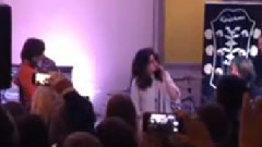 Selena Gomez,Ben Kweller - Performing At The Rudderless Party