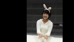 HKT48,AKB48 - 朝長美桜G 動画 兔裝握手會