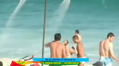 Mexican Goddess Bikini Show His Game