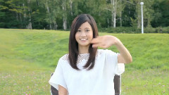 前田敦子 - 花王 ロリエエフ しあわせ素肌 メイキング