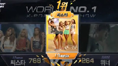 Sistar - 一位 & 安可 - Mnet M!Countdown 现场版 14/09/04