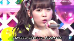 HKT48 - 控えめI love you !(Music Station)现场版 14/09/05