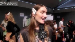 Roberto Cavalli Spring Summer 2014 Backstage