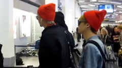 EXO - 柏林机场返韩