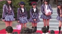 HKT48 - Oha!4 HKT48 幼稚園の花見参加 指原莉乃 園児は