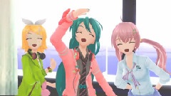 初音未来,巡音流歌,镜音双子 - 桜ノ雨