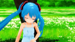 初音未来 - 寝ているミクさんを眺めるだけ