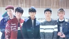 B.A.P - Soompi Awards 2013 Best Fandom - B.A.P Message