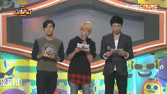 Amber(f(x)),金桐俊(ZE:A) - MBC Show Champion Amber MC Cut