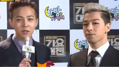 G-Dragon(BigBang),BigBang,太阳(Bigbang) - 深夜TV演艺 GD&太阳 采访Cut