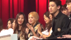 EXO,Sandara Park,少女时代,金希澈(Super Junior),韩国群星 - 嘉宾席入座 & 观看表演