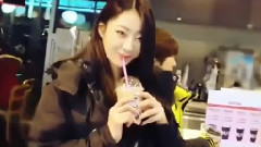 Nine Muses - 公开休息所吃饭时间