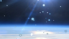 地球上空的光飞船(公寓)与 载具