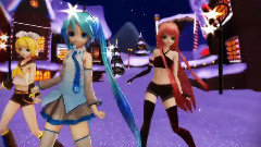 镜音双子,巡音流歌,初音未来 - Gravity=Reality