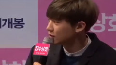 EXO - 电影<长寿商会>制作发布会灿烈Cut新闻频三合一