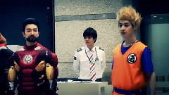 Super Junior - 仁川机场扮装秀