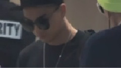 太阳(Bigbang) - Incheon Airport 主-太阳 饭拍版 12/07/29