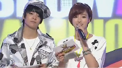 T-ara,咸慇晶(T-ara),f(x),Amber(f(x)) - MBC Show Champion Amber & 恩静 MC Cut 13/05/01