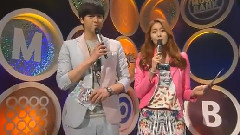 After School,李章宇 - KBS音乐银行 Uie MC Cut 13/03/08