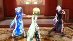初音未来,gumi,VOCALOID家族,Perfume,动漫专属 - Hurly Burly