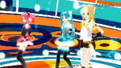 初音未来,重音teto,镜音双子 - キラキラの信号機トリオでGLITTER
