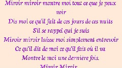 Sarah Riani - Miroir Miroir