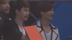 EXO-K,EXO - 景福高中同学会 上台准备