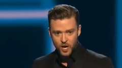 Justin Timberlake - Justin Timberlake Wins People's Choice Awards 2014