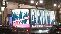 Wonder Girls - Wonder Best AD Vehicle At Shibuya Tokyo