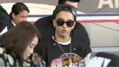 BigBang - Leaving Through JFK Airport In NYC